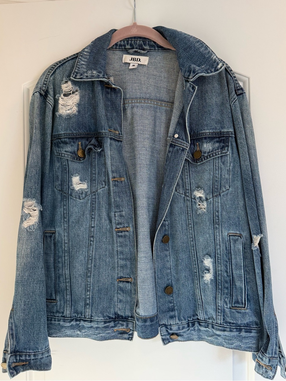 JBD Distressed Blue Denim Jacket